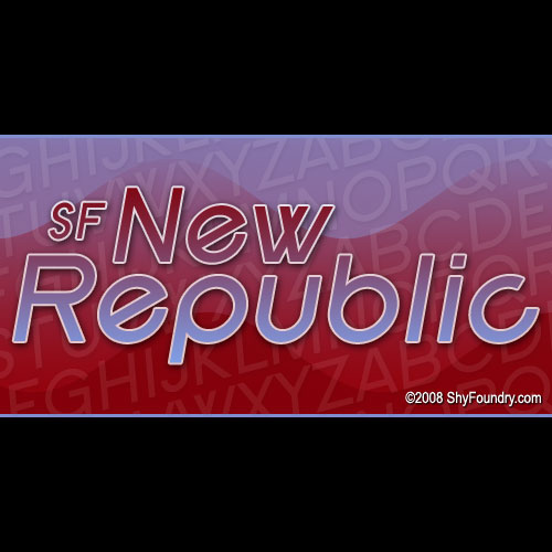 SF New Republic font